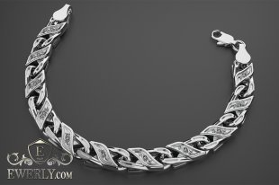 Author's bracelet of sterling silver 9, фото